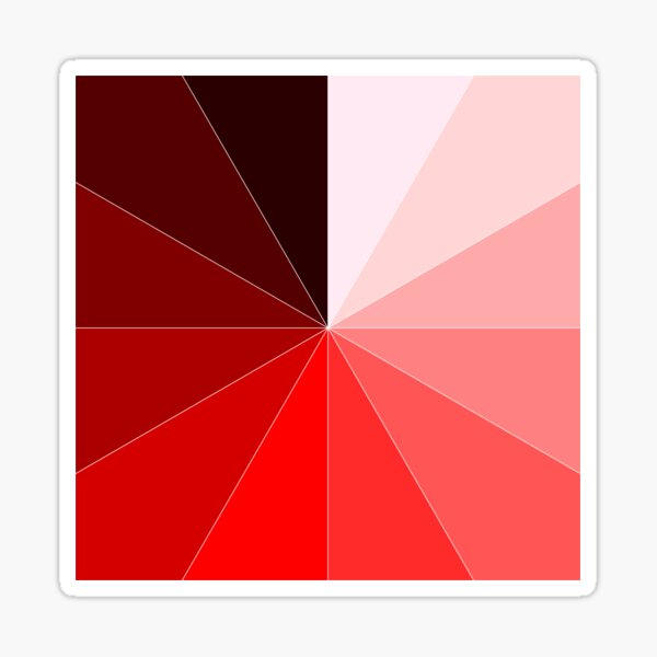 colour-gradient-from-light-red-to-dark-red-sticker-for-sale-by