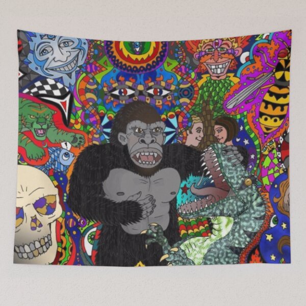 Item preview, skull island designed and sold by Q Art & Design .