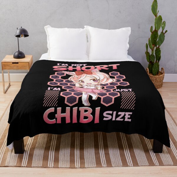 Item preview, Cute Anime Girl I'm Not Short I'm Just Chibi Size designed and sold by perfectpresents.