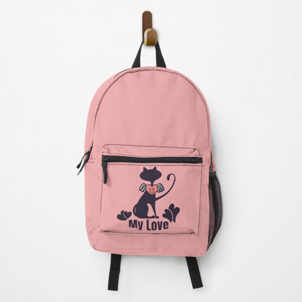 Item preview, Black Cat Heart My Love designed and sold by hempress.