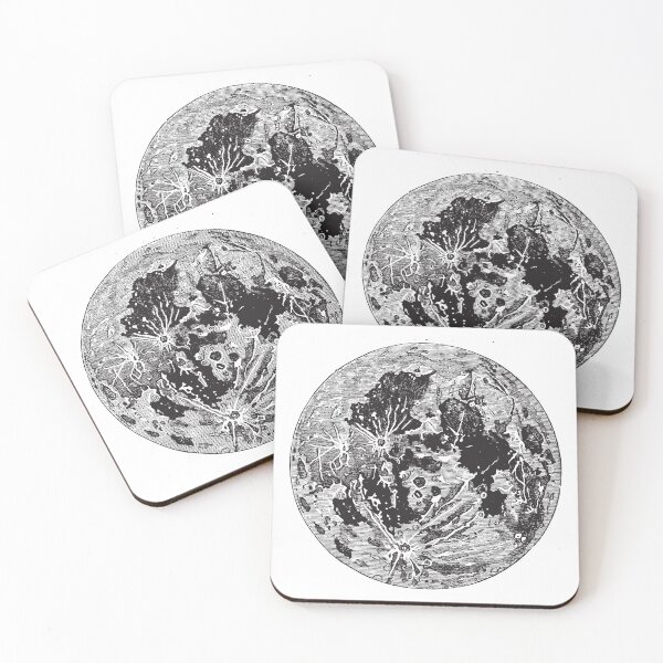 Item preview, Vintage Moon Illustration designed and sold by ArtStore20.