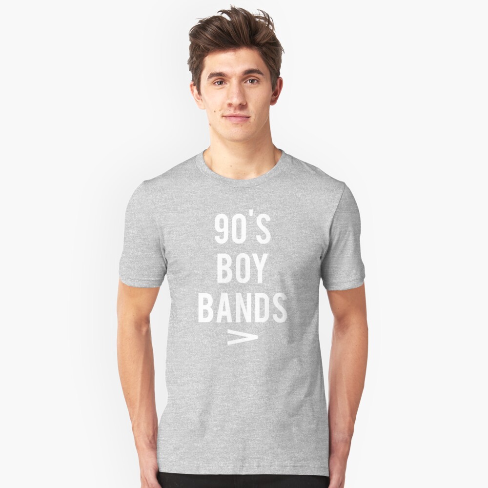 "90's boy bands" Tshirt by SarGraphics Redbubble