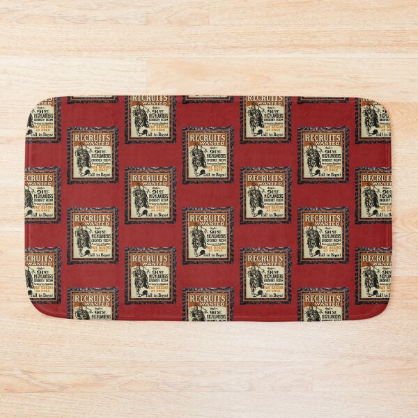 Item preview, Highlanders, Recruits Wanted, Apply, Fall In Boys designed and sold by ronnieyoung.