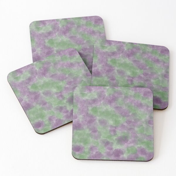 Item preview, Acuarela moteada púrpura y verde designed and sold by Olivia Wertheimer.
