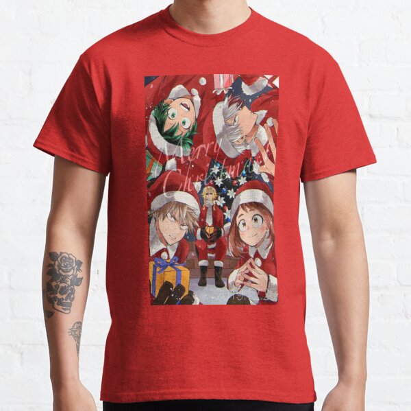 my hero academia christmas shirt