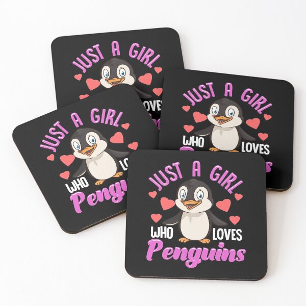 Item preview, Just A Girl Who Loves Penguins Funny Penguin designed and sold by perfectpresents.