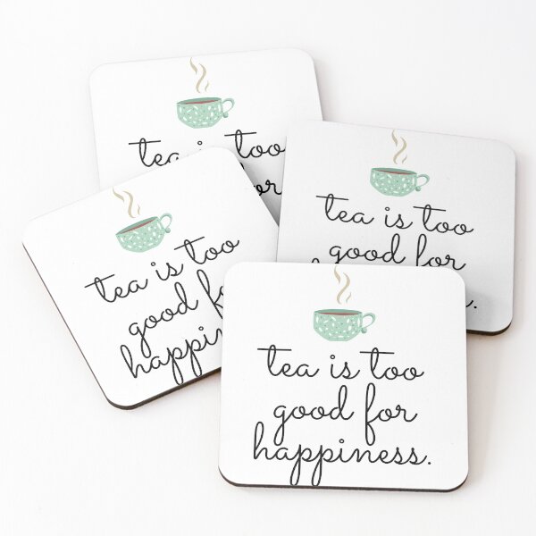 Item preview, Tea is too good for happiness designed and sold by Raseelvm.