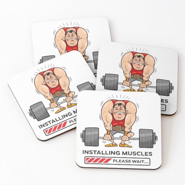 Item preview, Installing Muscles Fitness Funny designed and sold by TransFoto.