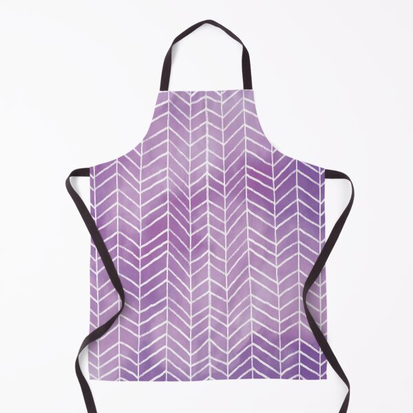 Item preview, Purple Watercolor Herringbone Pattern (purple/white) designed and sold by Design Minds Boutique.