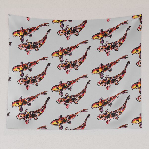 Item preview, Colorful Painted Koi Fish designed and sold by The Red Shop.