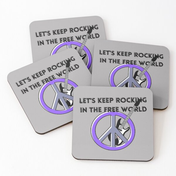 Item preview, Let's Keep Rocking in the Free World designed and sold by artiepants.