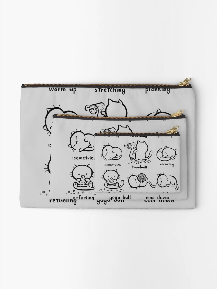 Thumbnail 2 of 4, Zipper Pouch, My Routine designed and sold by kg07.