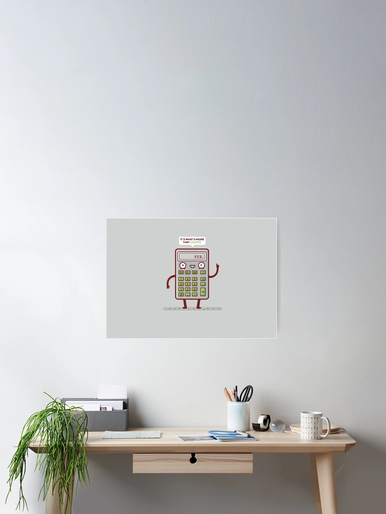 Thumbnail 2 of 3, Poster, What counts designed and sold by Randyotter.