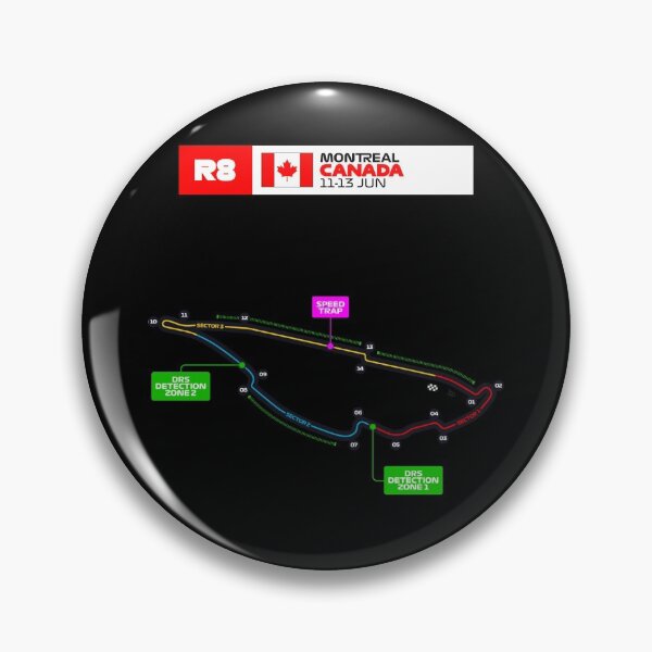 Item preview, Canadian Grand Prix Calendar Formula Race Car Circuit Name 2021 designed and sold by OnlyPrint20.