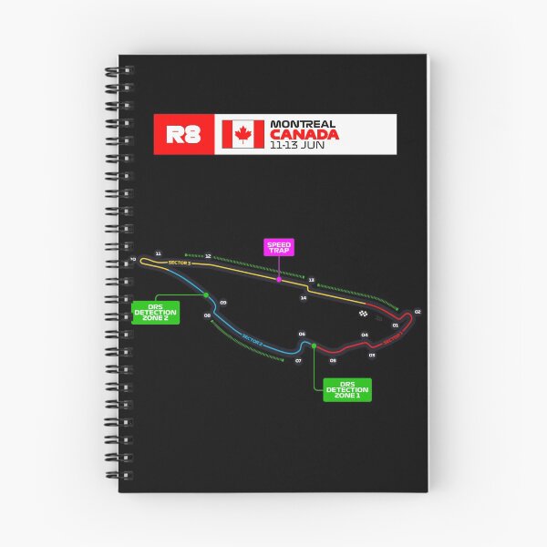Item preview, Canadian Grand Prix Calendar Formula Race Car Circuit Name 2021 designed and sold by OnlyPrint20.