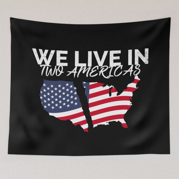 Item preview, WE LIVE IN TWO AMERICAS 25TH AMENDMENT NOW, IMPEACH TRUMP, ANTI TRUMP designed and sold by TheFirstOne.