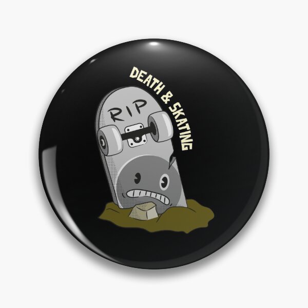 Item preview, Death and Skating - Skate Life  designed and sold by ManiaTeec.