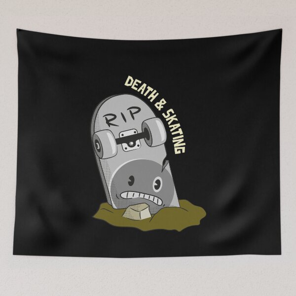 Item preview, Death and Skating - Skate Life  designed and sold by ManiaTeec.