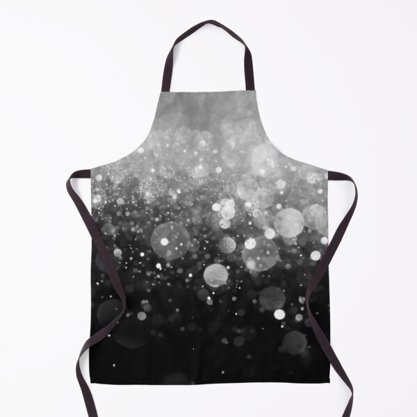 Item preview, Abstract white shiny lights on black background I designed and sold by fowons.