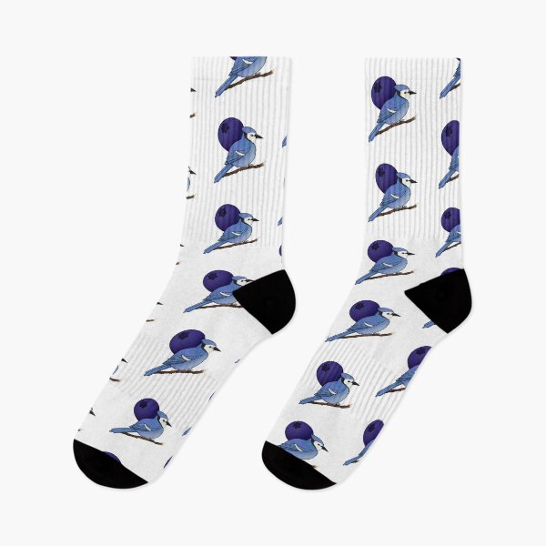 Artikelvorschau, BlueJay Blueberry Chonky Bird Digital Artwork entworfen und verkauft von EStanleyMedia.