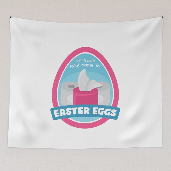 Item preview, Easter Eggs for toilet paper designed and sold by Moritz Schwäble.