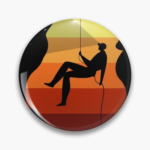 Item preview, Vintage Retro Caving Spelunking Rock Climbing Caver Gift designed and sold by TastefulTees.