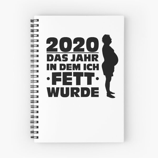 Artikelvorschau, 2020 - Das Jahr In Dem Ich Fett Wurde entworfen und verkauft von WiBto.