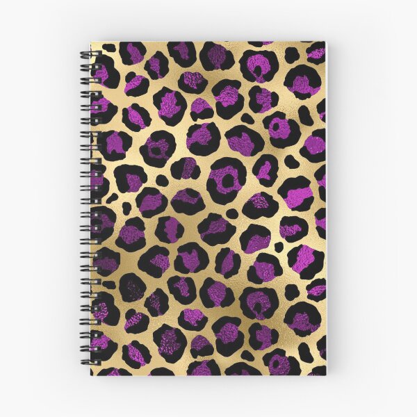 Item preview, Purple And Gold Leopard Spots designed and sold by virilamissa.