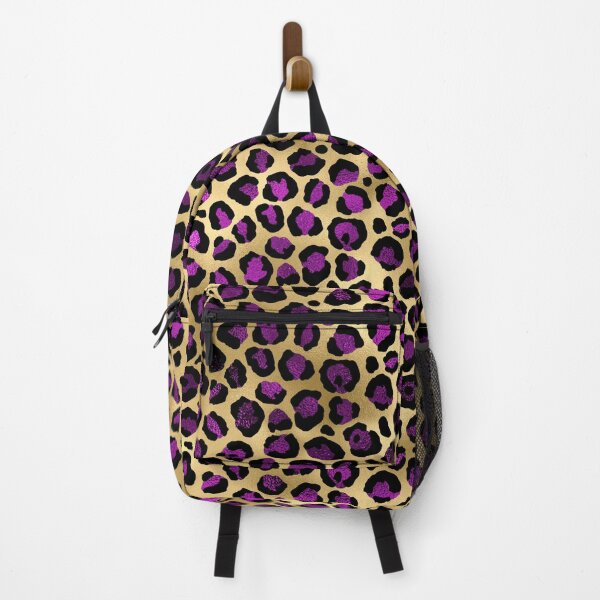 Item preview, Purple And Gold Leopard Spots designed and sold by virilamissa.