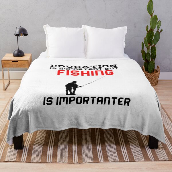 Item preview, Education Is Important But Fishing Is Importanter designed and sold by Tawfiktyson.