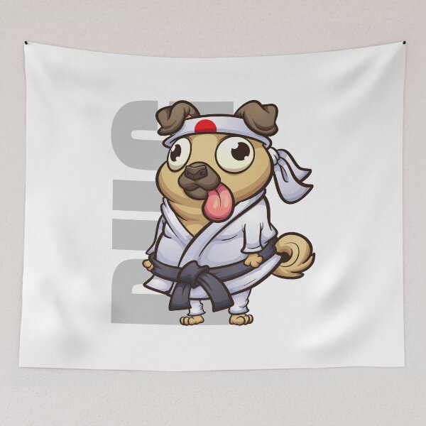 Item preview, Pug Lovers - Karate designed and sold by TransFoto.