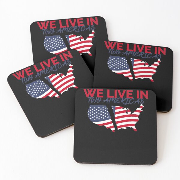 Item preview, WE LIVE IN TWO AMERICAS 25TH AMENDMENT NOW, IMPEACH TRUMP, ANTI TRUMP designed and sold by TheFirstOne.