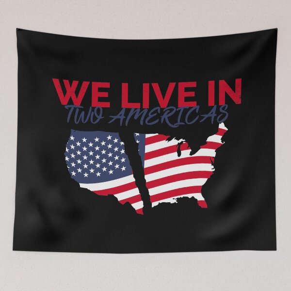 Item preview, WE LIVE IN TWO AMERICAS 25TH AMENDMENT NOW, IMPEACH TRUMP, ANTI TRUMP designed and sold by TheFirstOne.