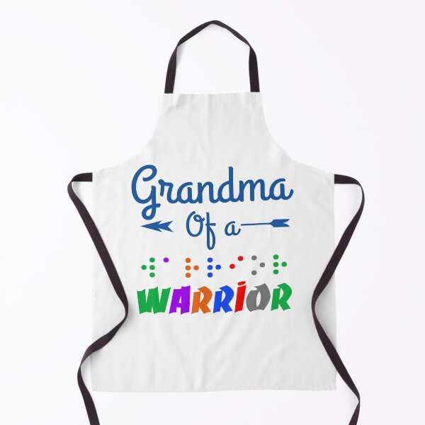 Item preview, Gifts For Grandmothers Grandma Of A Warrior Braille designed and sold by tshirtworld.