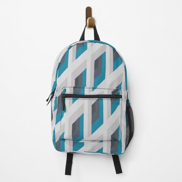 Item preview, Blue Windows on a white building facade abstract illustration designed and sold by Thecolorschemer.