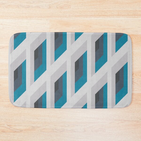 Item preview, Blue Windows on a white building facade abstract illustration designed and sold by Thecolorschemer.