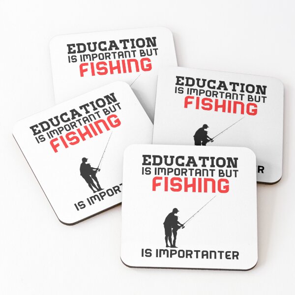 Item preview, Education Is Important But Fishing Is Importanter designed and sold by Tawfiktyson.