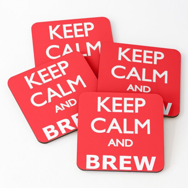 Item preview, KEEP CALM N BREW UP designed and sold by skanner30.