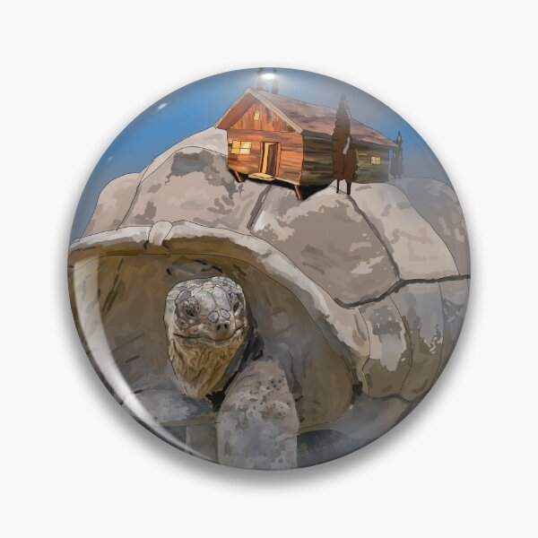 Item preview, Giant Tortoise With Cabin on Back designed and sold by JacobPMcE.