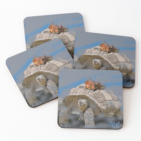 Item preview, Giant Tortoise With Cabin on Back designed and sold by JacobPMcE.