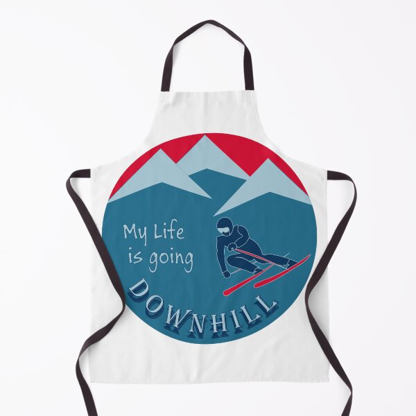 Item preview, Alpine skier. My life is going dowhill. designed and sold by ankatuvo.