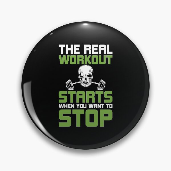 Item preview, The real workout starts when you want to stop designed and sold by karim Najjar.