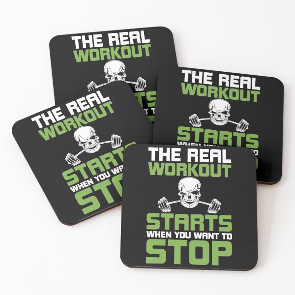 Item preview, The real workout starts when you want to stop designed and sold by karim Najjar.