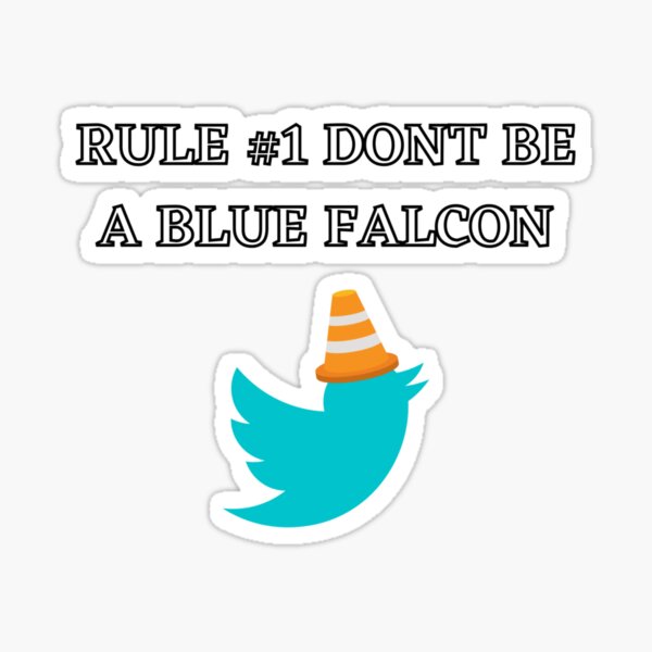 : The Blue Falcon Decal 3 Round Vinyl 3m Us Made Sticker Military  Decal : Sports & Outdoors