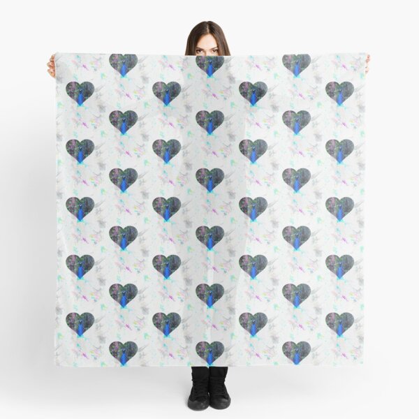 For the Love of Peacocks Scarf