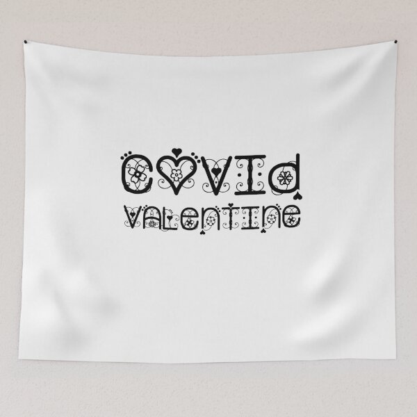 Item preview, Covid Valentine White designed and sold by DamaliePierre.