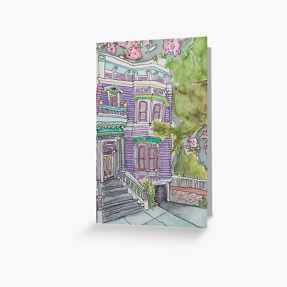 San Francisco Houses #9 Greeting Card