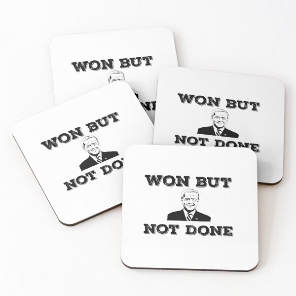 Item preview, Won But Not Done Quote designed and sold by AritraSur.