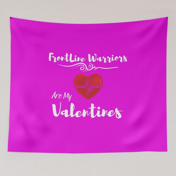Item preview, Frontline Warriors Are My Valentines  designed and sold by Beluved.