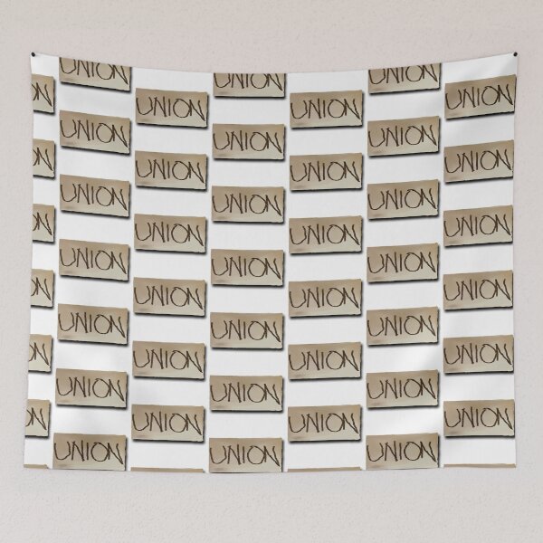 Item preview, Union Workers Rights Logo Repeating Pattern designed and sold by Nicolette Olivier.